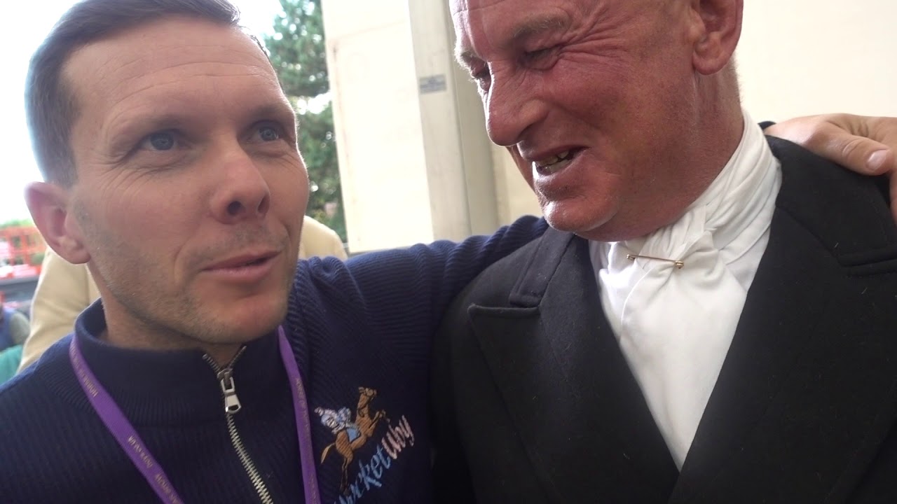 Wocket Woy & the Pwoducer backstage at HOYS 2017