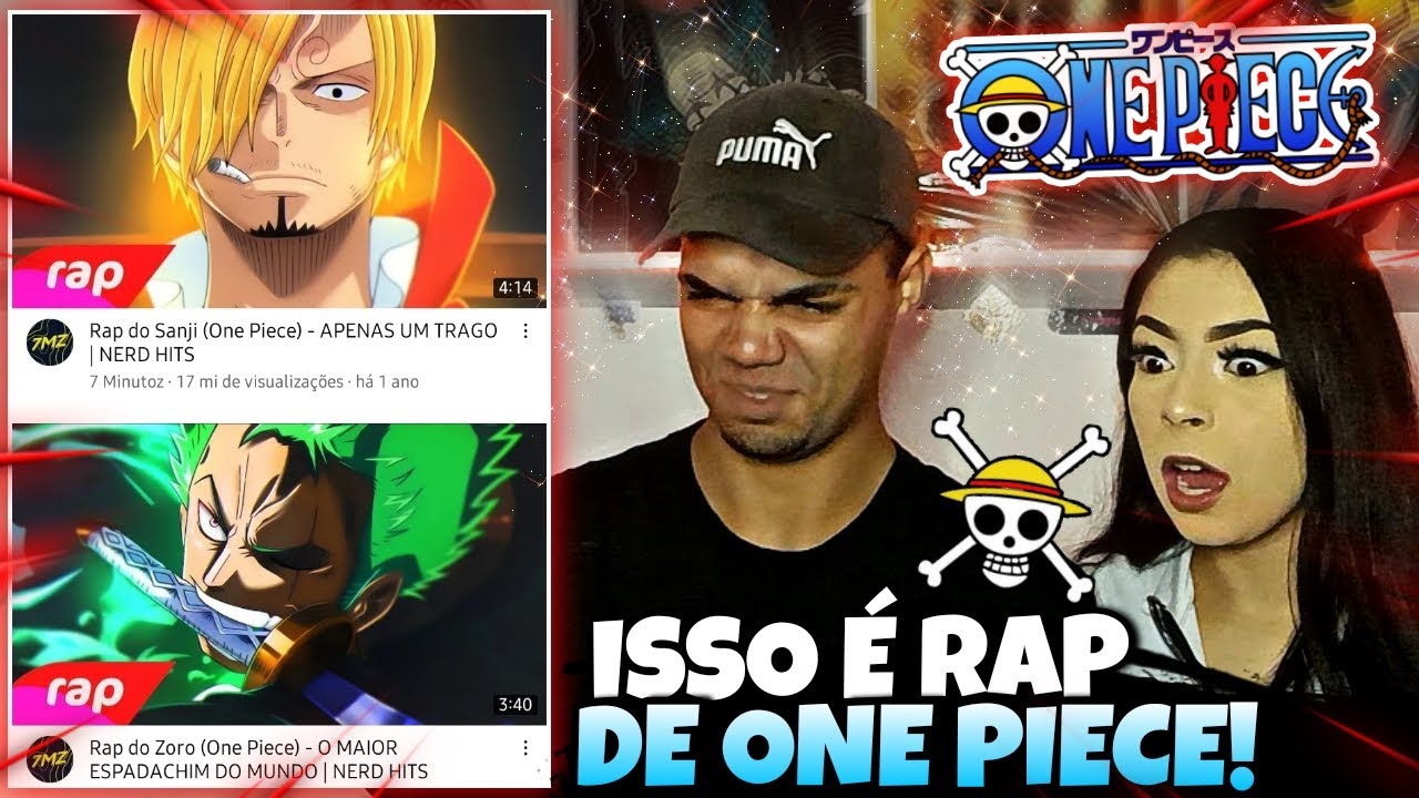React • Rap do Zoro + Rap do Sanji (One Piece) - NERD HITS | 7minutoz