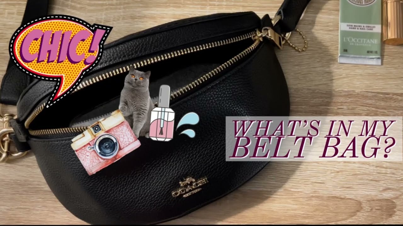 What’s in my Belt Bag? #Coach