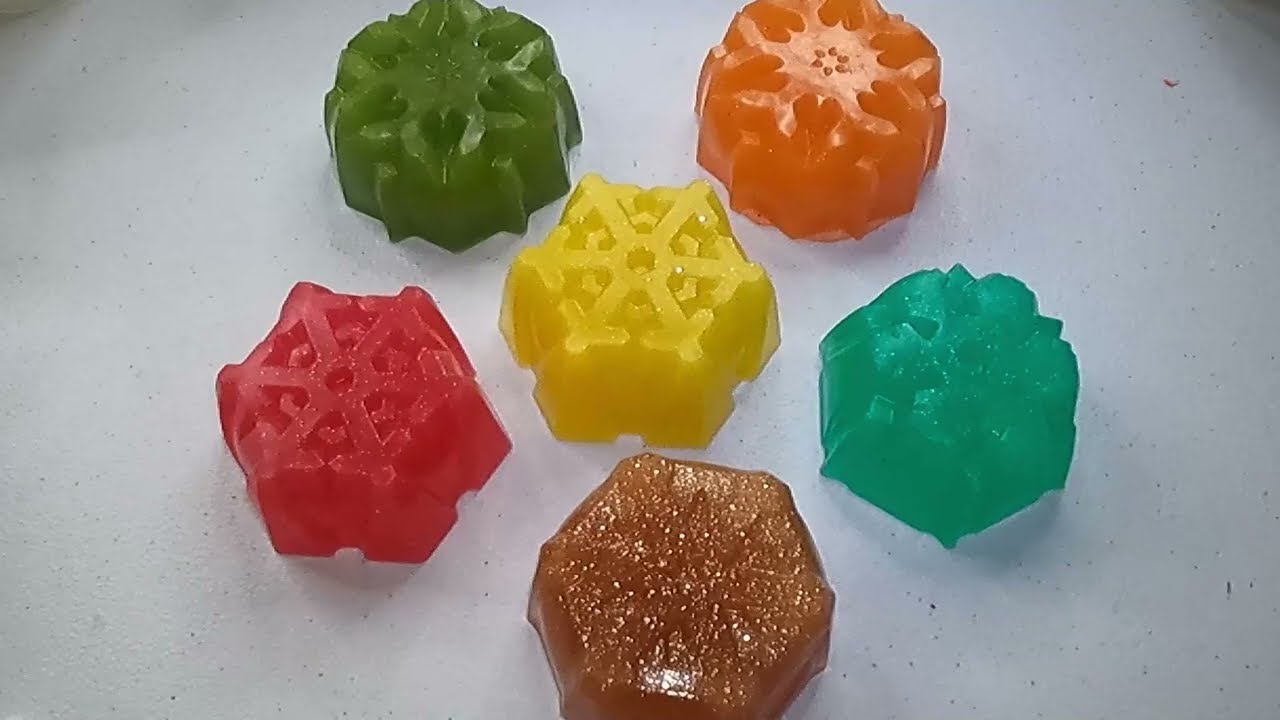 SOFT Glycerin Soap Cutting ASMR Satisfying Sounds NO Talking
