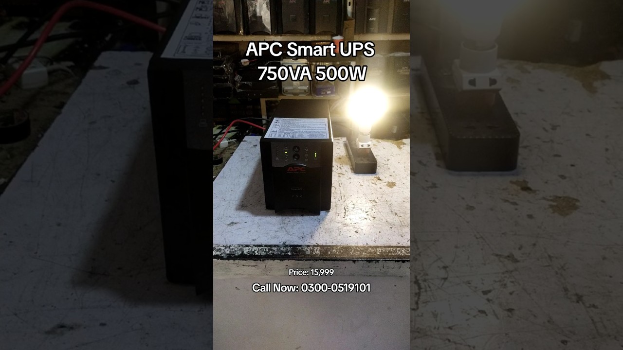 APC UPS 750VA 500WATT Price and Review in Pakistan in 2026 