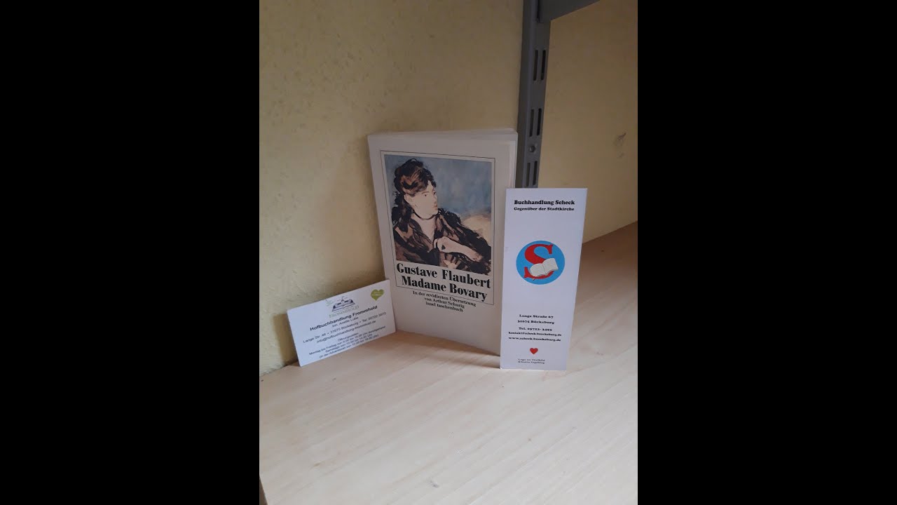 Esses Bücher fürs Leben: "Madame Bovary" v. Gustave Flaubert 