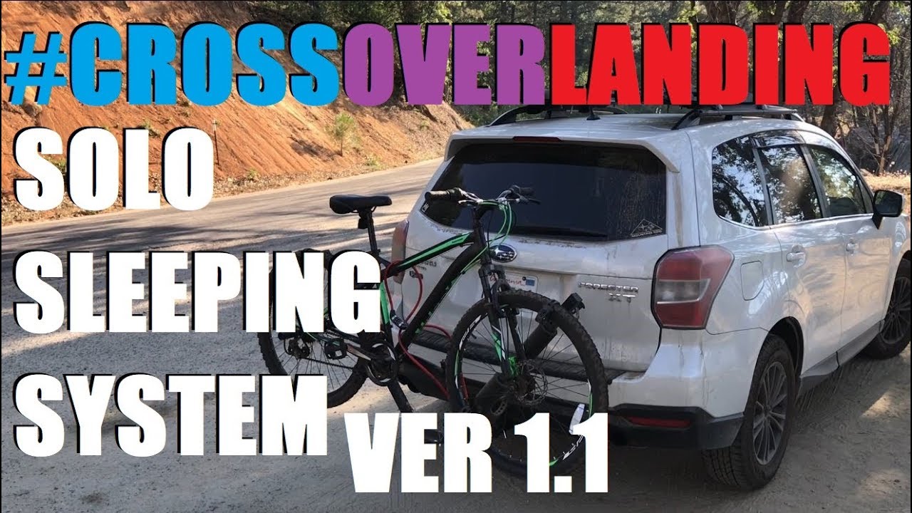 DIY: SJ Forester Solo Overlanding Sleeping System Ver 1.1
