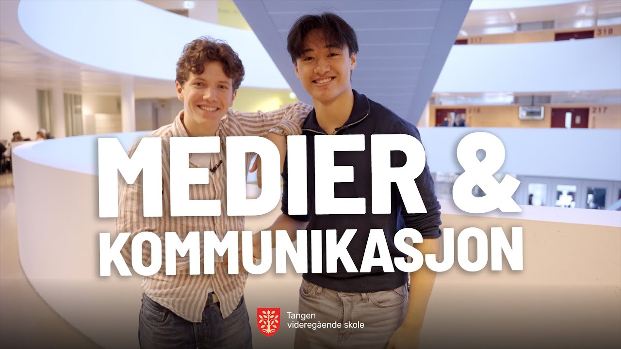 Medier og kommunikasjon på Tangen videregående skole