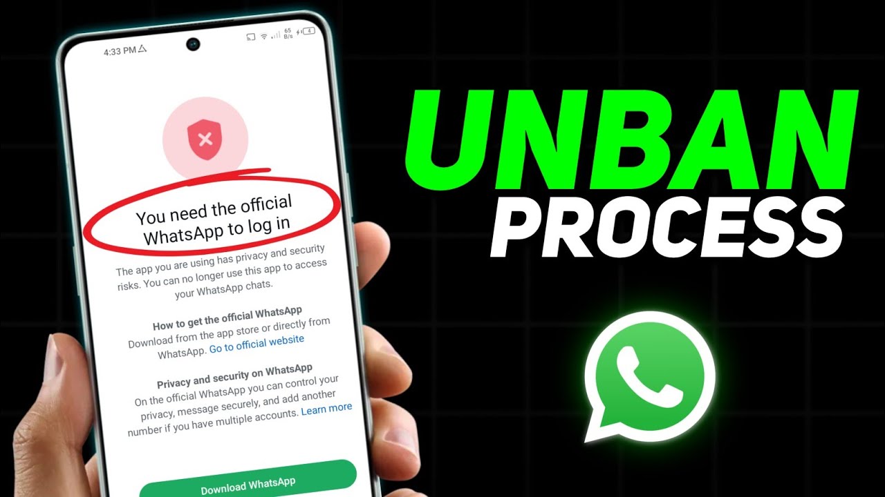 You need the official WhatsApp to log in Problem 2025 || How to Fix Whatsapp Login Problem Solution 