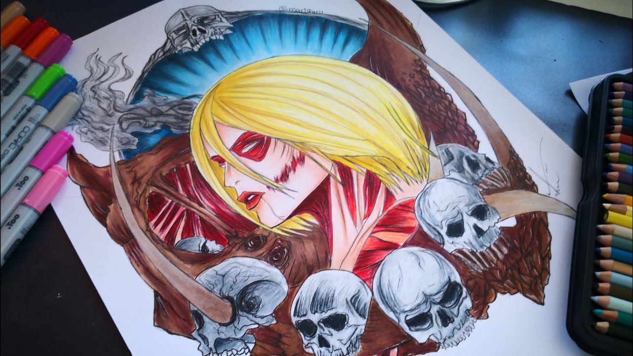 Drawing | Annie from Attack on Titan
