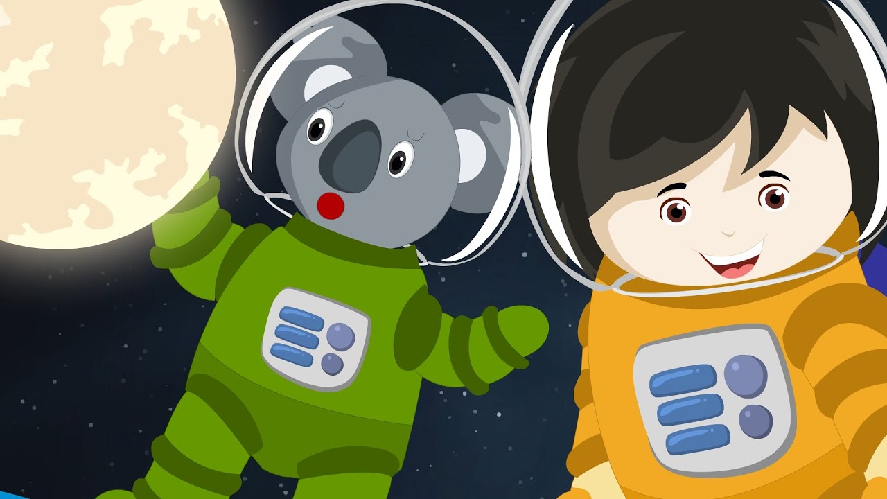 Zoom Zoom Zoom ✈ |  Zoom Zoom Zoom, We Are Going To The Moon Song | Nursery Rhyme With Lyrics