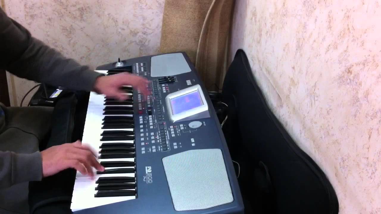 عزف مقطع من اغنية اكدب عليك..korg pa500 ort playing akdeb alek