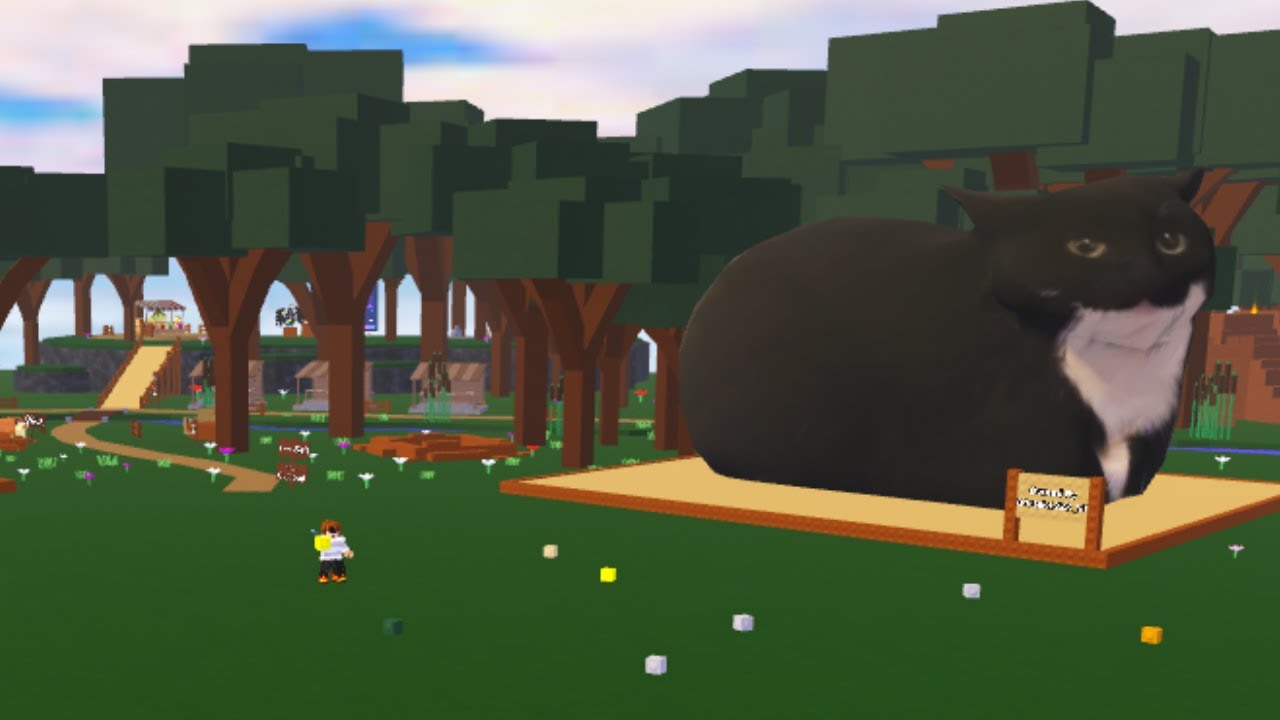 So I Played Feed The Chunky Cat in Roblox..!