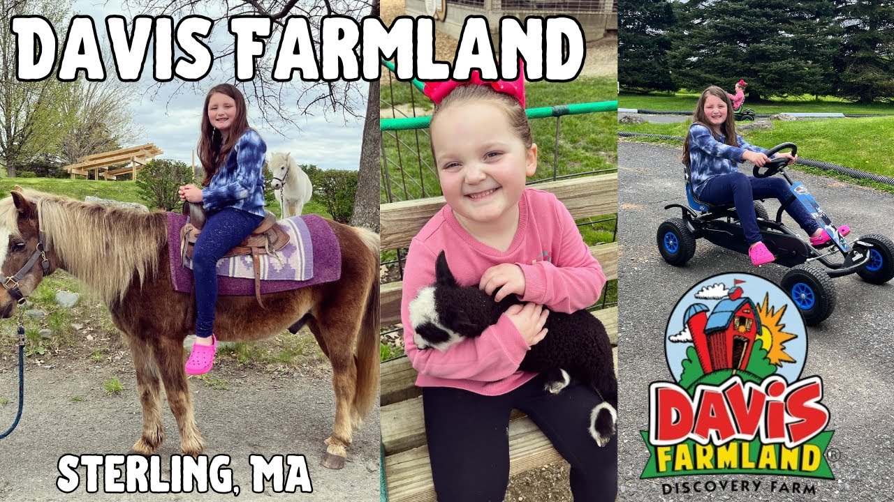 DAVIS FARMLAND  Sterling, MA | FAMILY FUN IN MASSACHUSETTS 🐴