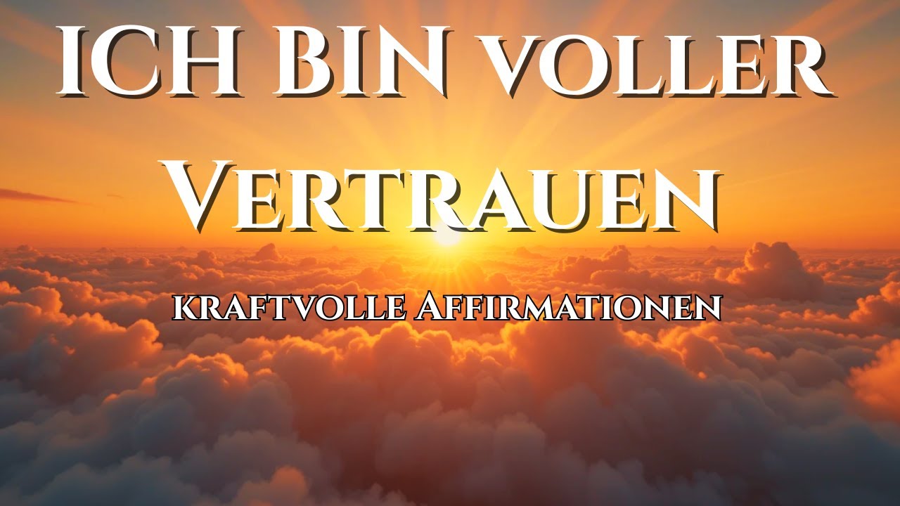 Ich bin voller Vertrauen ✨ 120 kraftvolle Affirmationen für Mut, Zuversicht & innere Stärke