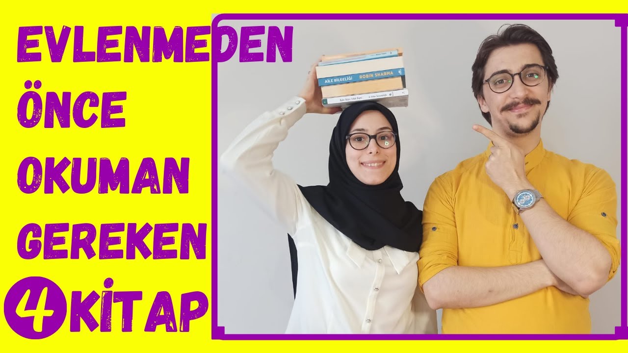 Güzel Evlilik için Okuman Gereken 4 KİTAP! 📚 MUTLU EVLİLİK için OKU!