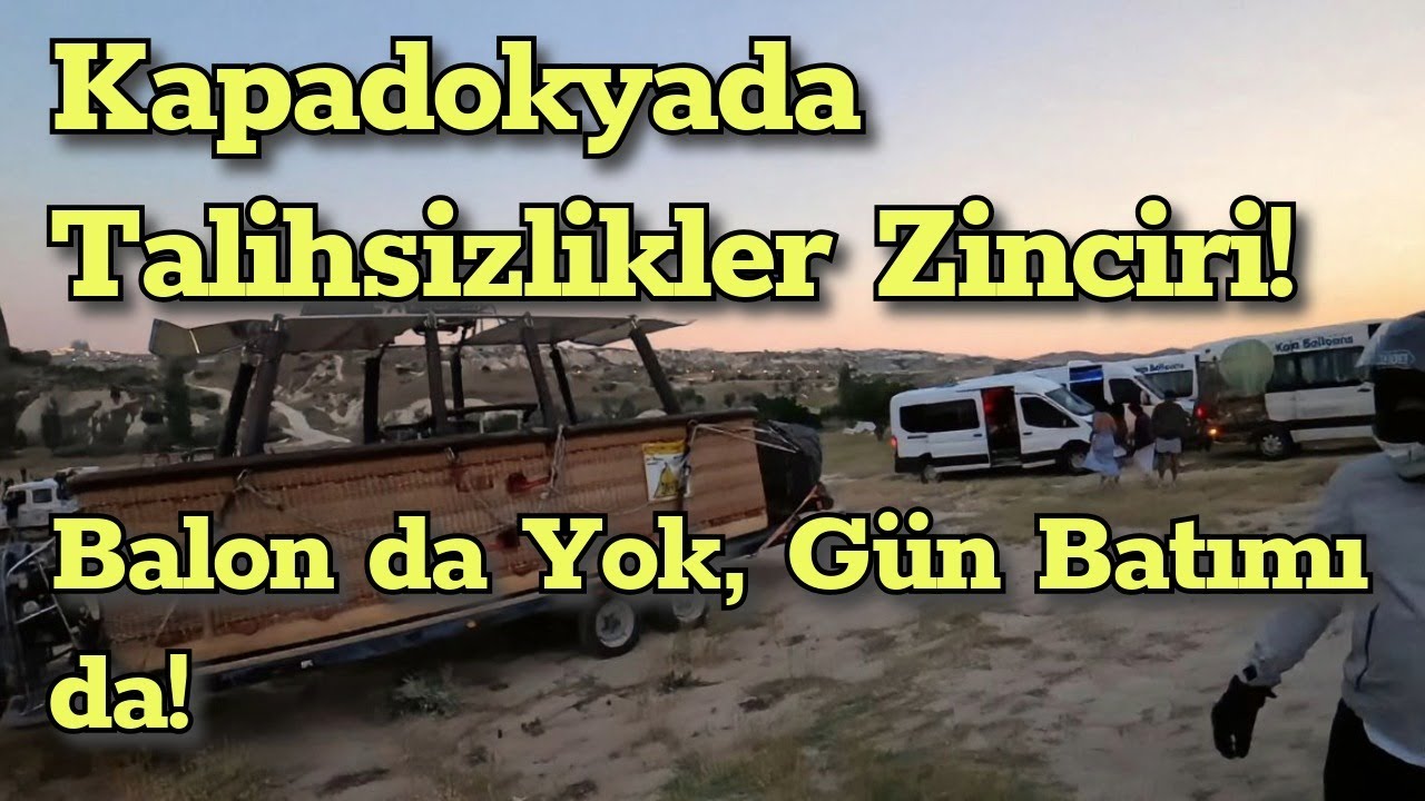 Kapadokya'da Büyük Kazık!  Gün Doğumu Yok, Gün Batımı da Yok