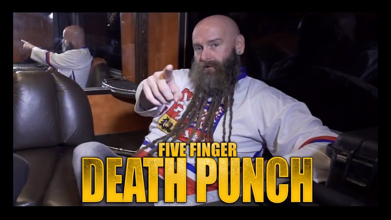 FIVE FINGER DEATH PUNCH - Interview Prague 2017