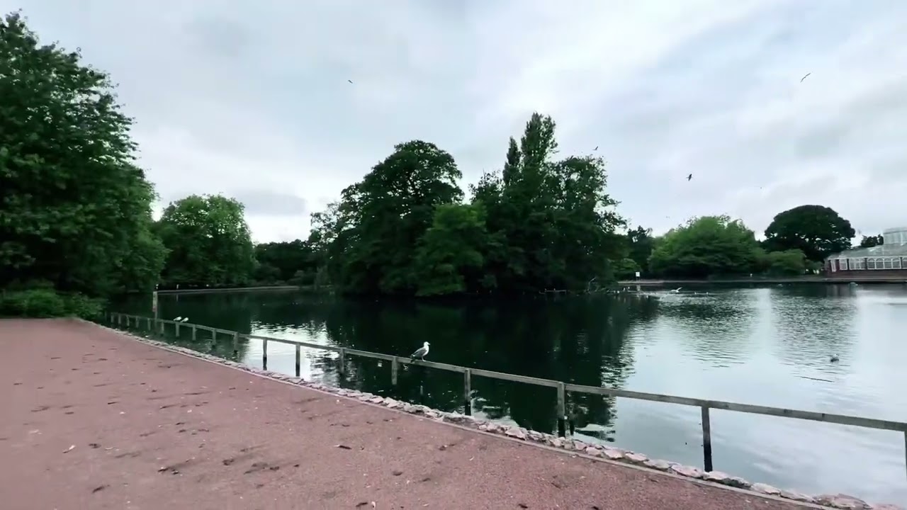 🌿 Walking in West Park Wolverhampton | Victorian Park & Lake 🚶✨