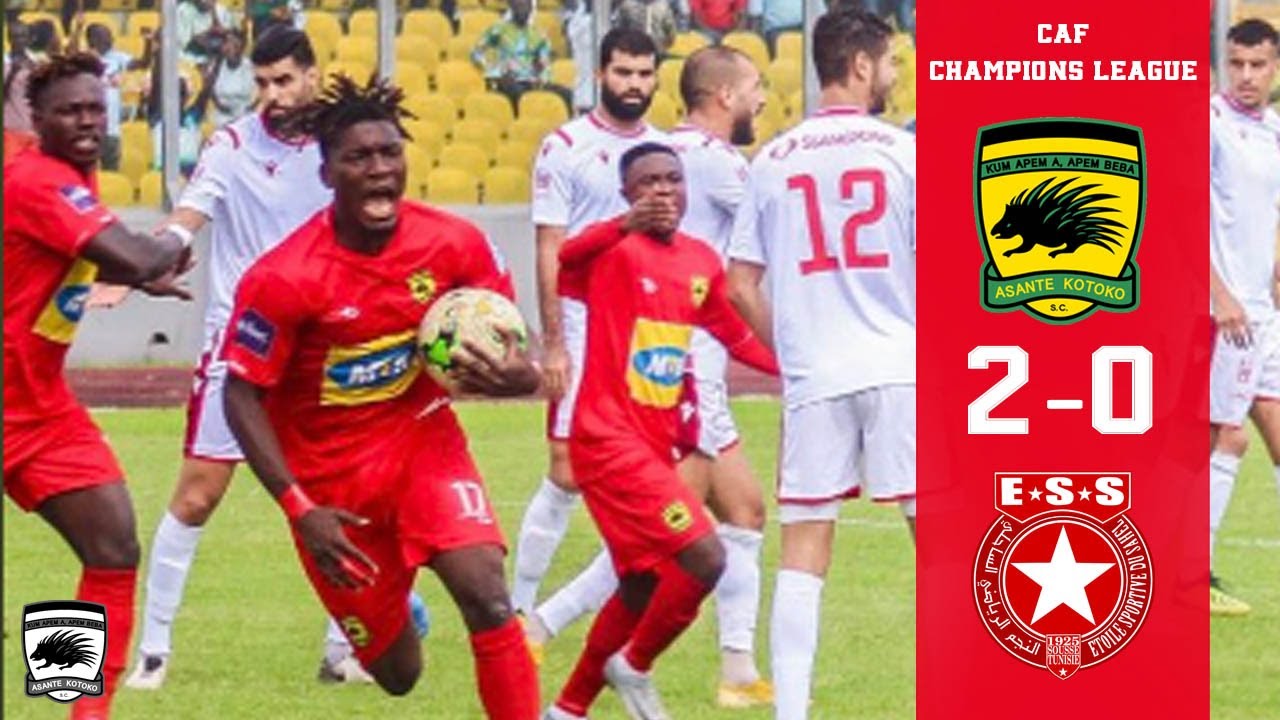 ASANTE KOTOKO 2-0 ETOILE DU SAHEL : All Goals & Highlights