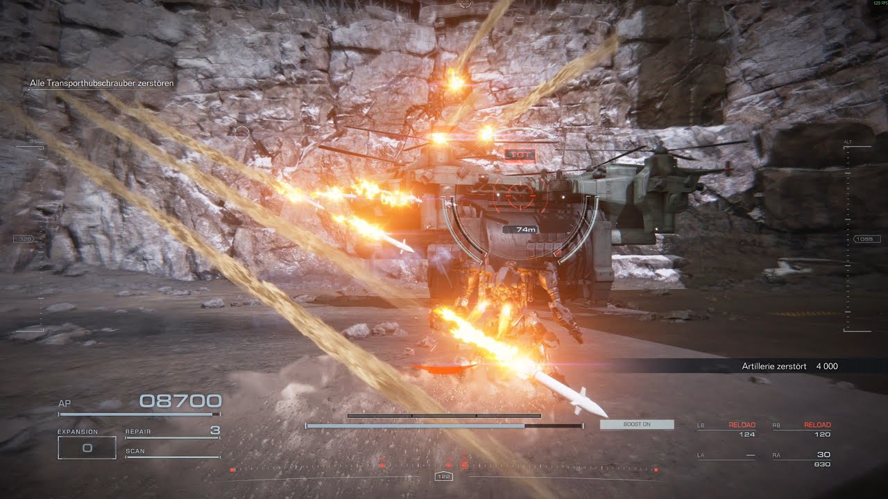 Armored Core VI - Chapter 1 - Destroy the Transport Helicopters [S-Rank]