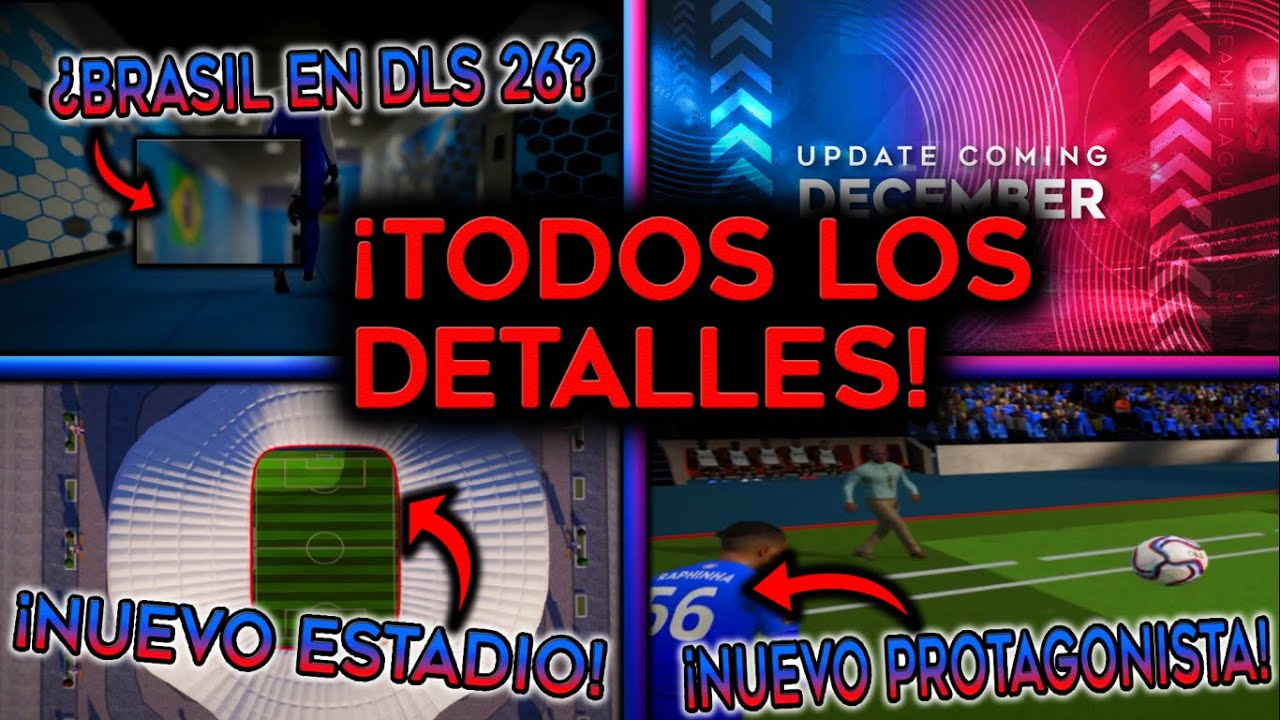 &iexcl;DLS 2026 Revelado! Nuevo Teaser Muestra Estadio, Bal&oacute;n y Portada 😱