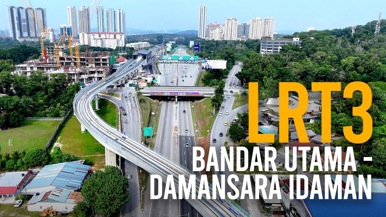 LRT3 Shah Alam Line: Bandar Utama - Kayu Ara - BU11 - Damansara Idaman (November 2024)