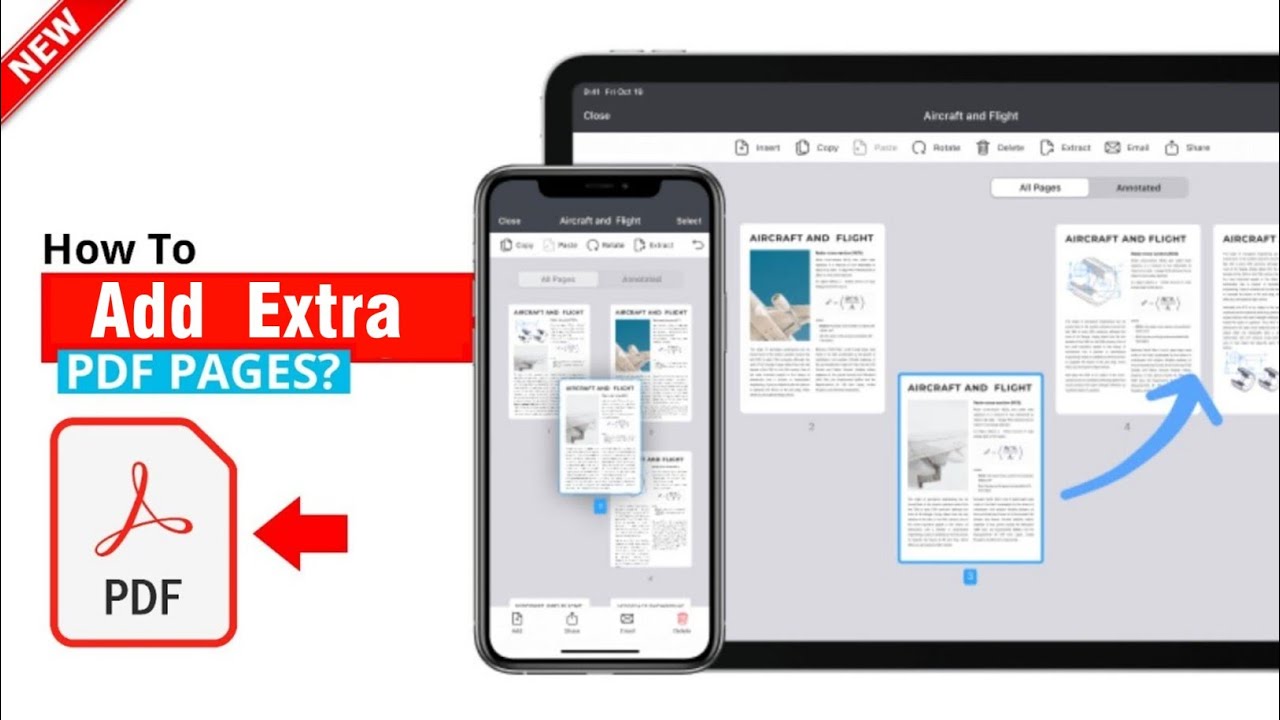 PDF File Me Page Kaise Add Kare | PDF File Me Extra Page Add Karne Ka Tarika 