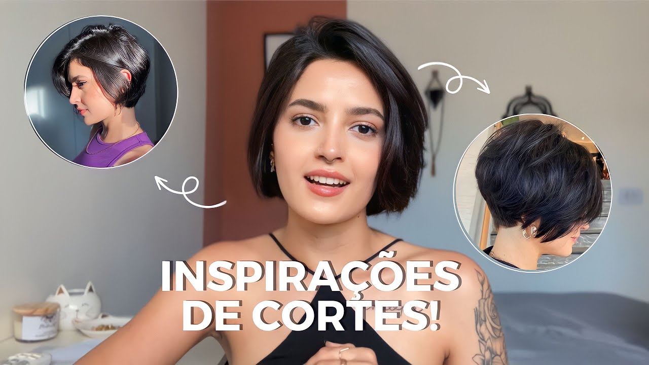 Inspirações de CORTES CURTOS para o seu tipo de rosto | Escolha agora o seu!