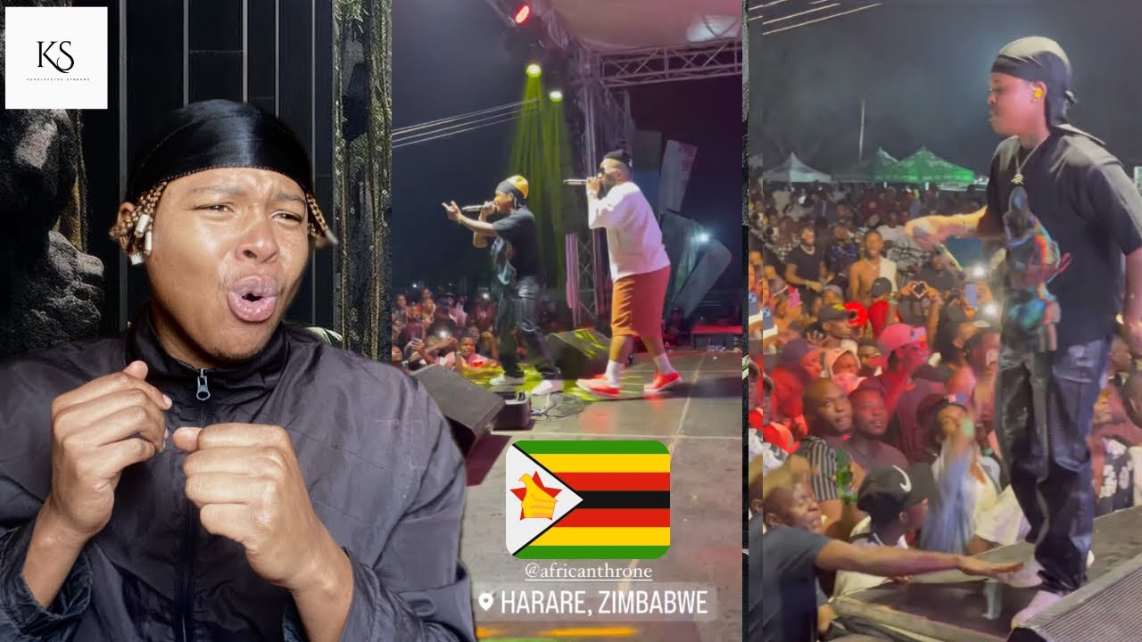 NastyC & Cassper Nyovest SHUTDOWN! Harare, Alex Sports Club🔥 African Throne World Tour!
