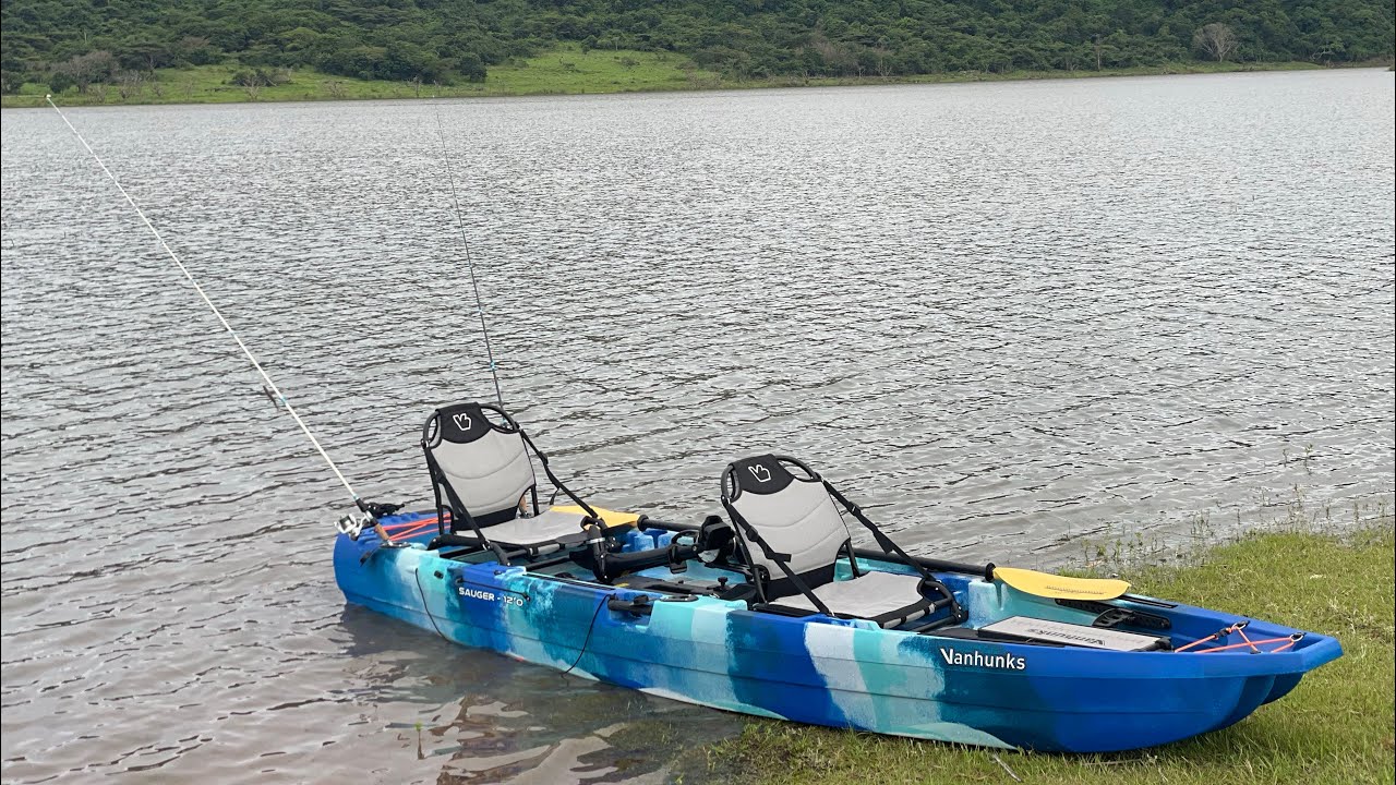 Bass Fishing at Hazelmere Dam, Testing out my Vanhunks Sauger 12' Kayak. Bass Fishing South Africa.