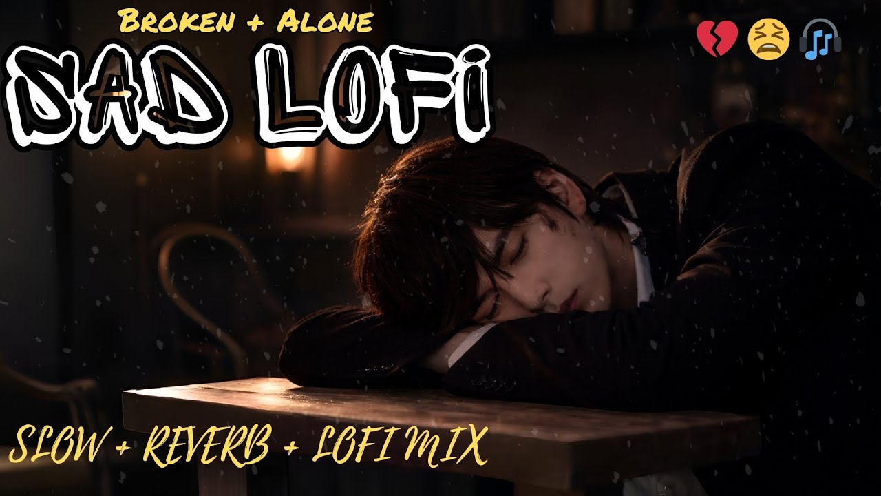 Heart Touching Sad Hindi Lofi Songs 2025 💔 | Breakup, Emotional & Late Night Vibes 🎧