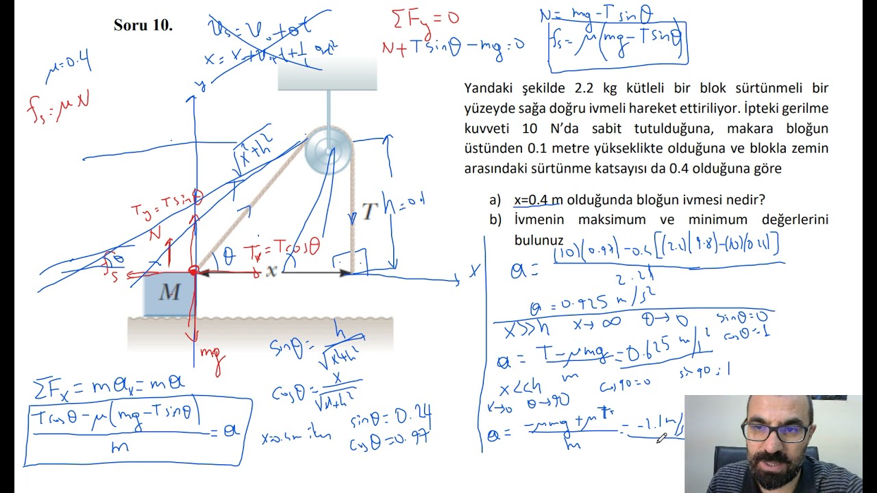 Temel Fizik 1: Vize ve Final'de Cikabilecek  Sorular 5