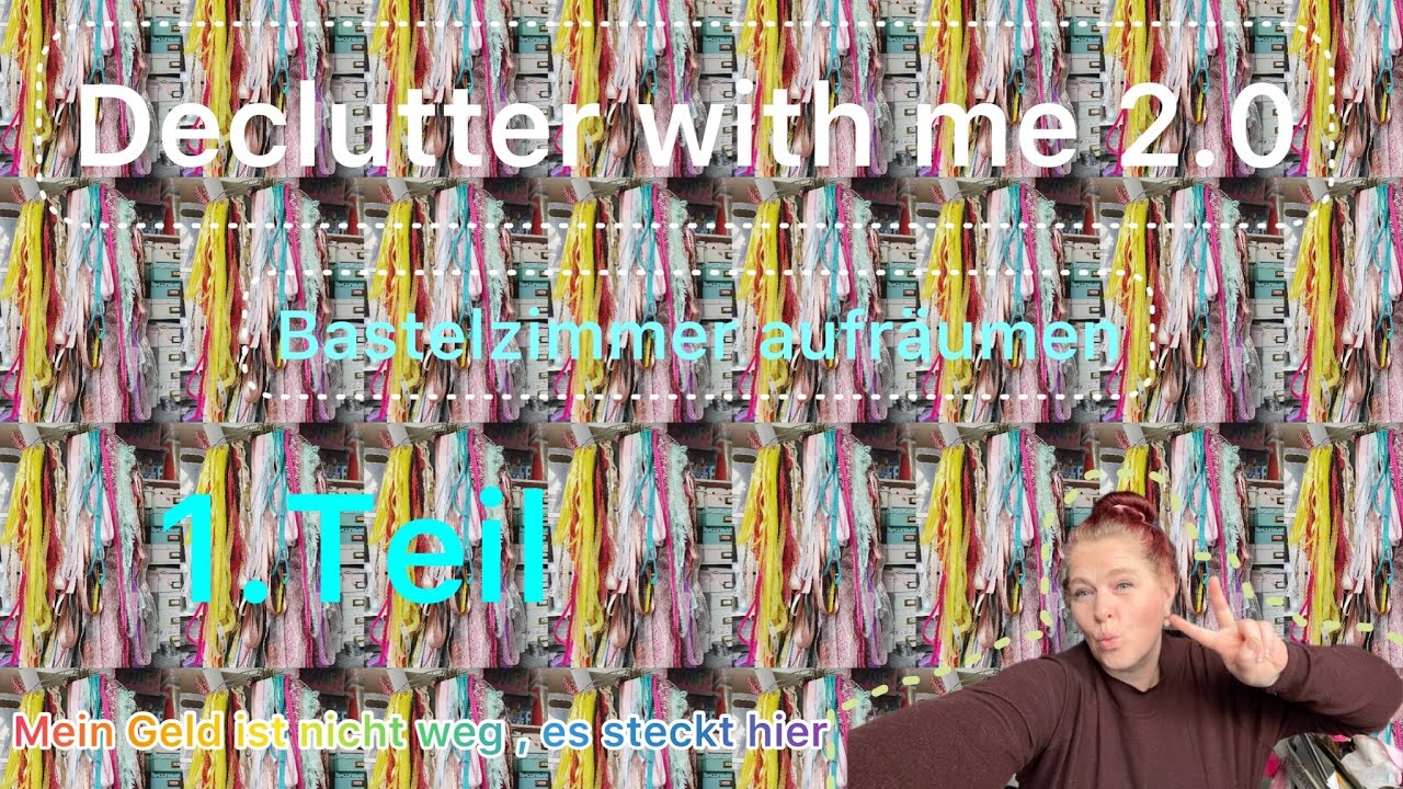 Declutter with me 2.0 Bastelzimmer aufräumen Das Kistenchaos geht weiter Teil 1