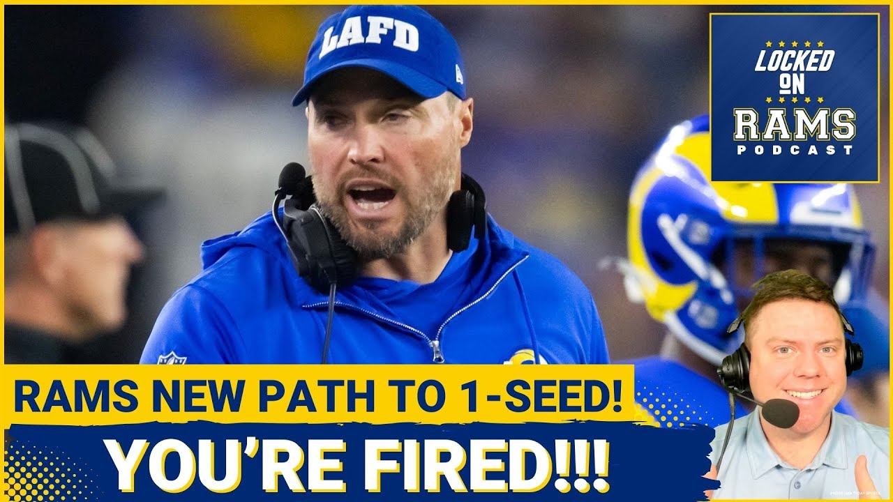 FIRED: Rams Fire Key Position Coach, Rams NEW Path to 1-Seed in NFC, Puka Nacua Fined, and More!