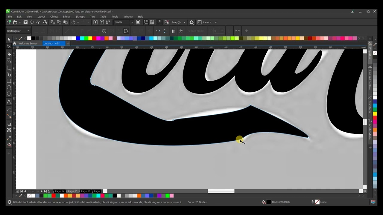 Tutorial Bikin Logo Coca-Cola Pakai CorelDRAW, Cuma 1 Layer?!