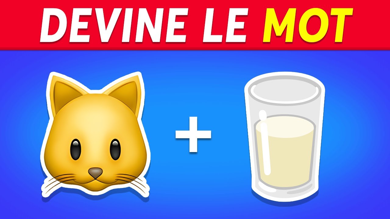 Devine le MOT en &Eacute;MOJIS 🤔📚✅ | 45 Devinettes et R&eacute;bus en &Eacute;moji