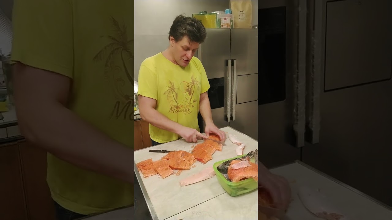Лосось как вкусно и легко засолить #лосось #вкусно #рецепты #рыба #объединение #кухня #засолка 