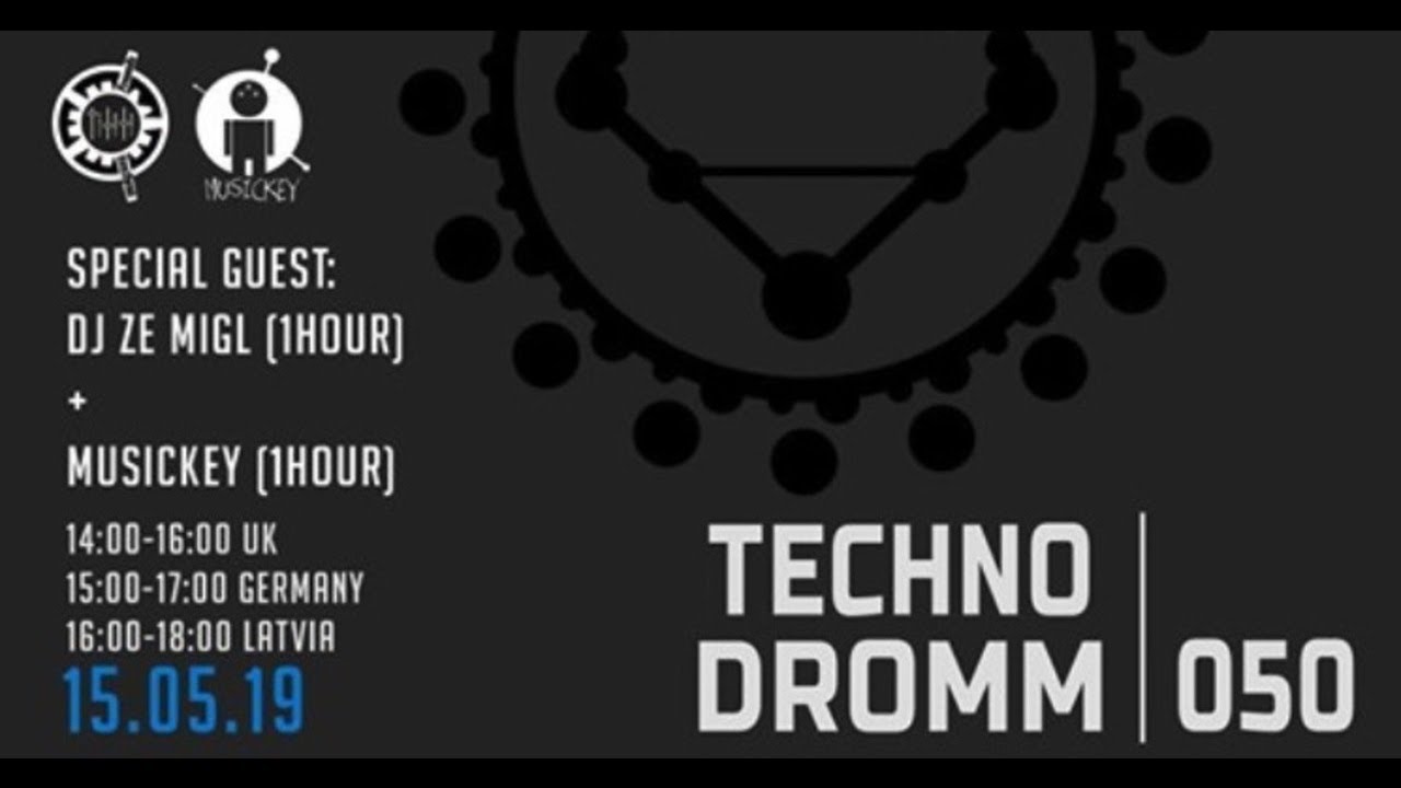 Dj Ze MigL Live set @ Techno Dromm#050 PODCAST
