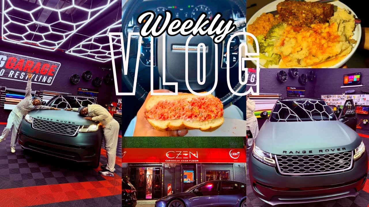 NYC LIVING: WE GOT OUR RANGE ROVER WRAPPED! +  KAYTRANADA CONCERT + FINDING NEW GO-TO SPOTS