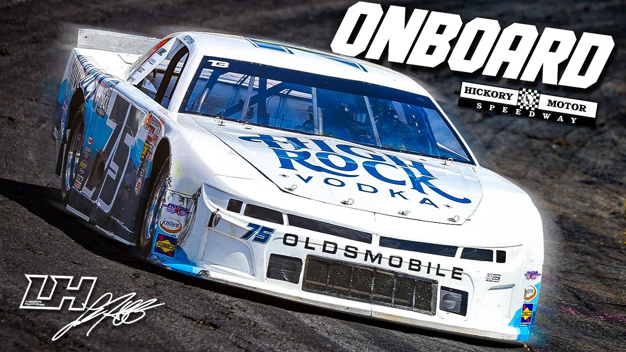 Ride onboard with Landon Huffman at Hickory Motor Speedway in a late model stock battle for the win!