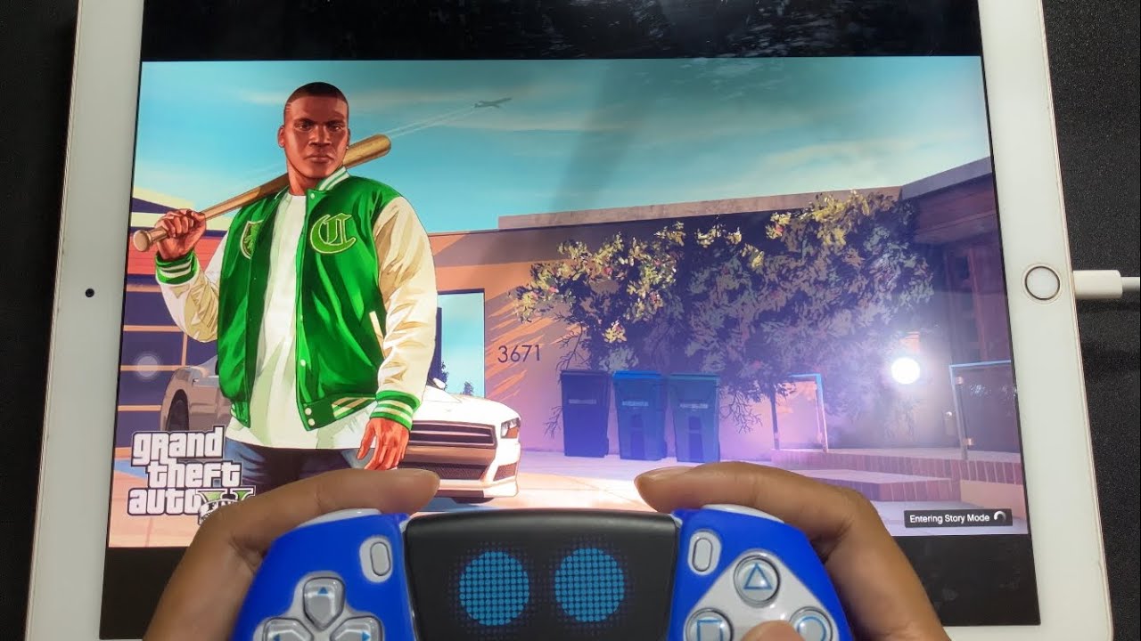 GTA V on iPad Pro 12.9 with PS5 Controller – Console Experience!