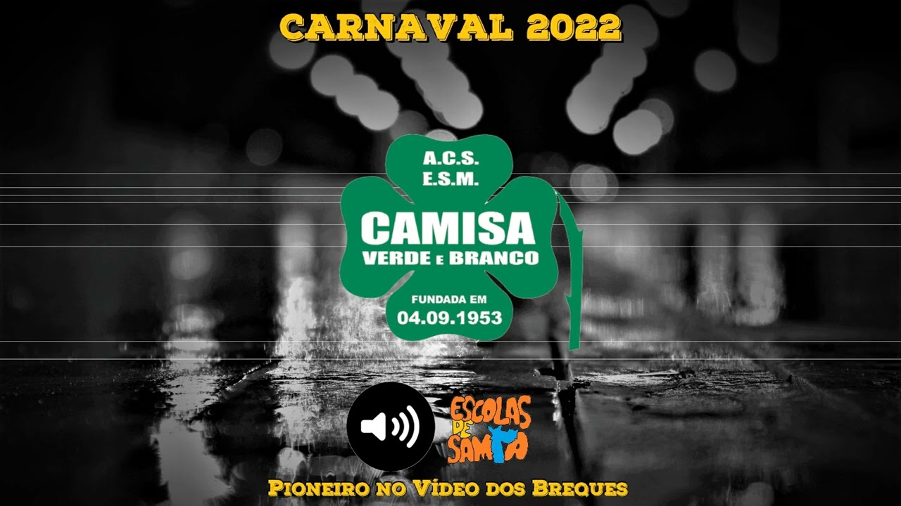 CAMISA VERDE E BRANCO 2022 Áudio Ao Vivo #BOTAOFONE #PioneiroNoVídeoDosBreques
