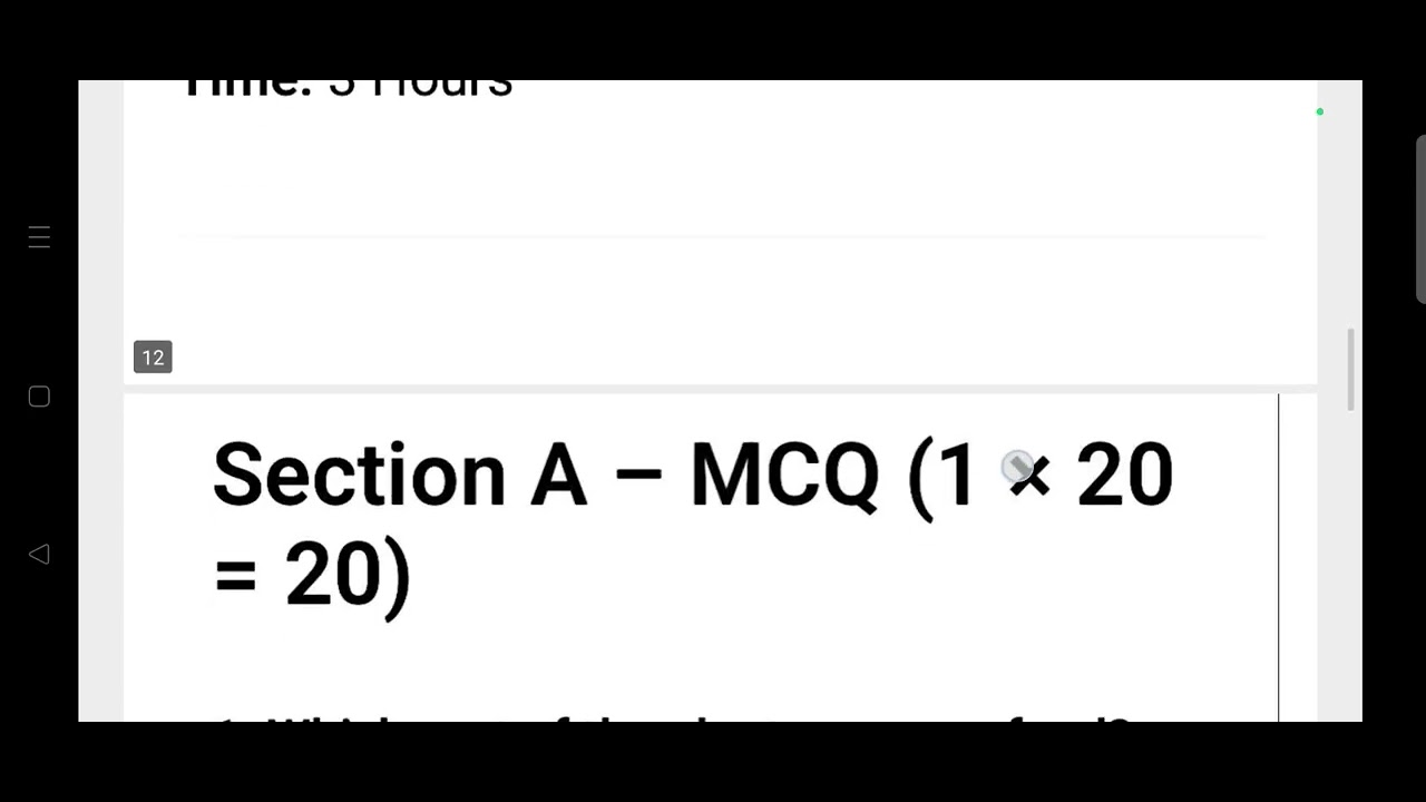 Annual Exam 2025-26/Sample Set/MCQ/VSAQ/SAQ/LAQ/Sub- Science Curiosity/OAV CBSE Class-6