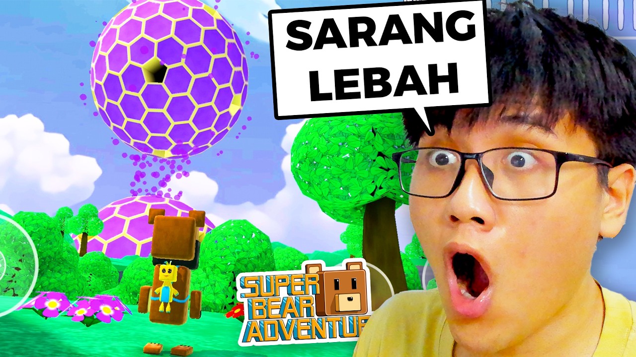MELAWAN RATU LEBAH - SUPER BEAR ADVENTURE INDONESIA PART 6 TAMAT