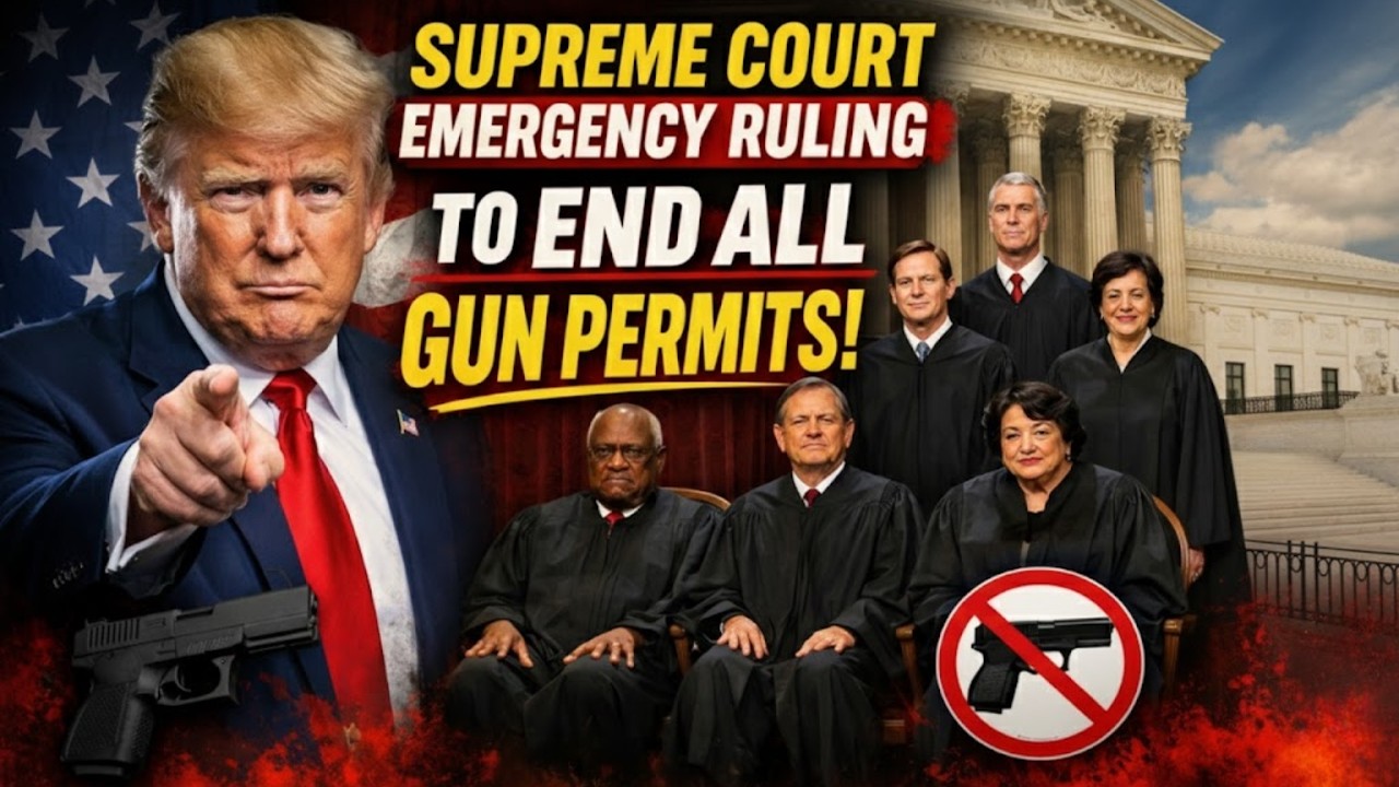 Supreme Court Emergency Ruling to Abolish All Gun Permits—But States Are Already One Step Ahead!