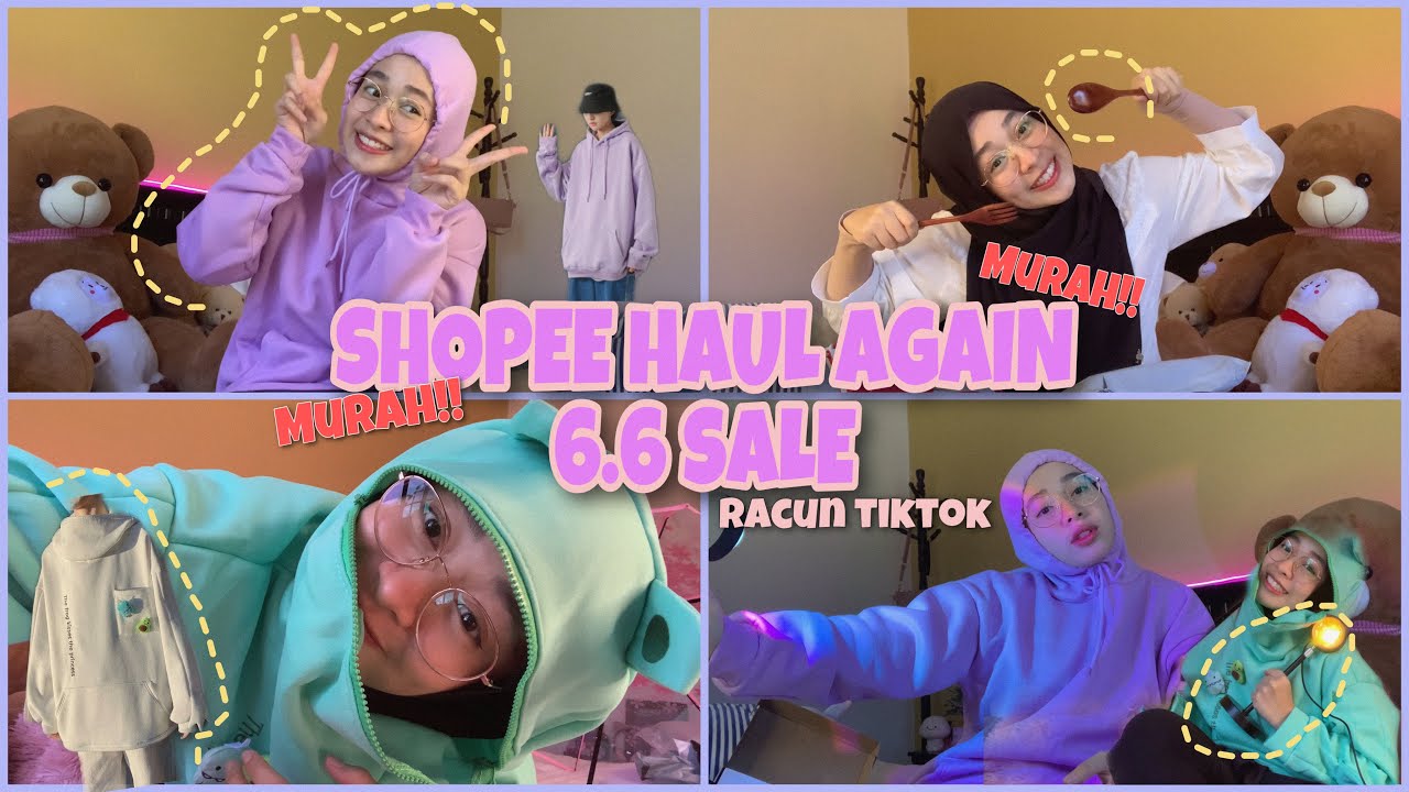 SHOPEE HAUL 6.6 SALE | KORANG KENA BELI!! 😍😭 | NEWCHIC