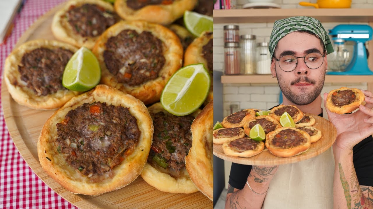 FAÇA E VENDA ESFIHA ABERTA | MASSA FÁCIL E RECHEIO DELICIOSO