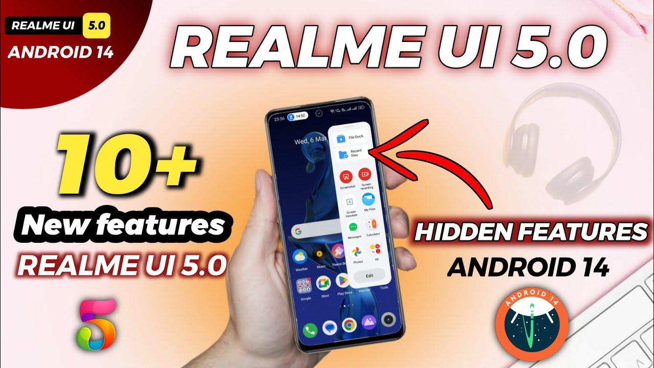 New Realme UI 5.0 Update 10+ Tips & Tricks  Features/Changes