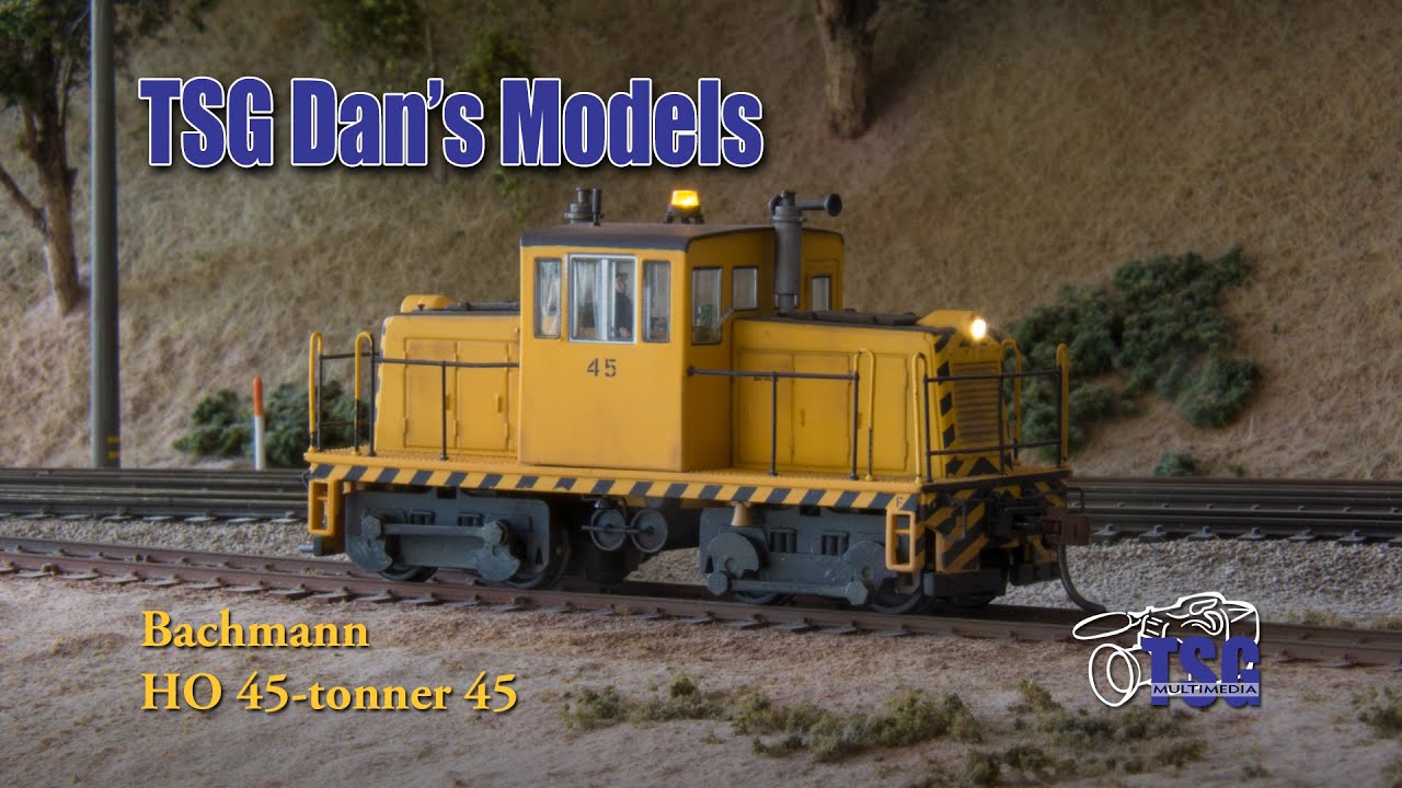 HO Scale DCC Bachmann 45 Ton Switcher