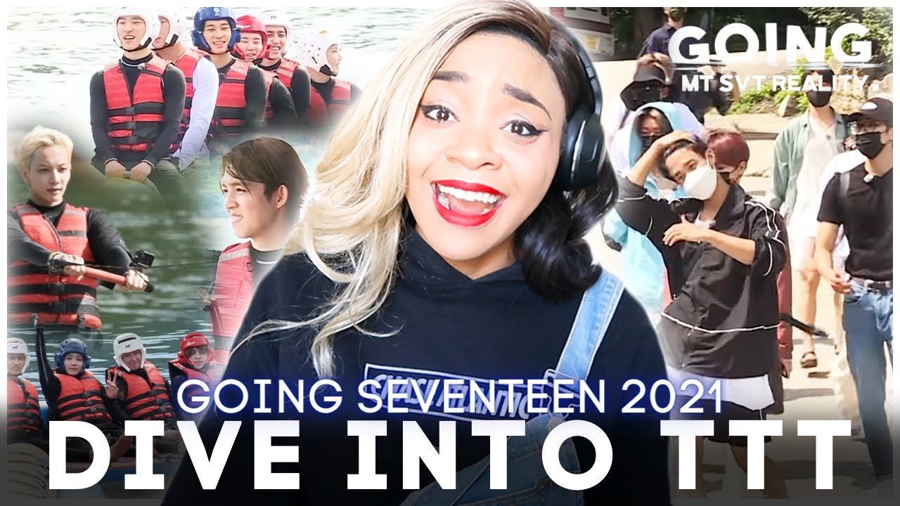 Reaction to Going Seventeen 2021 'Dive into TTT (Water Sports ver.)' Pt 1 - THE KARAOKE KINGS!!!