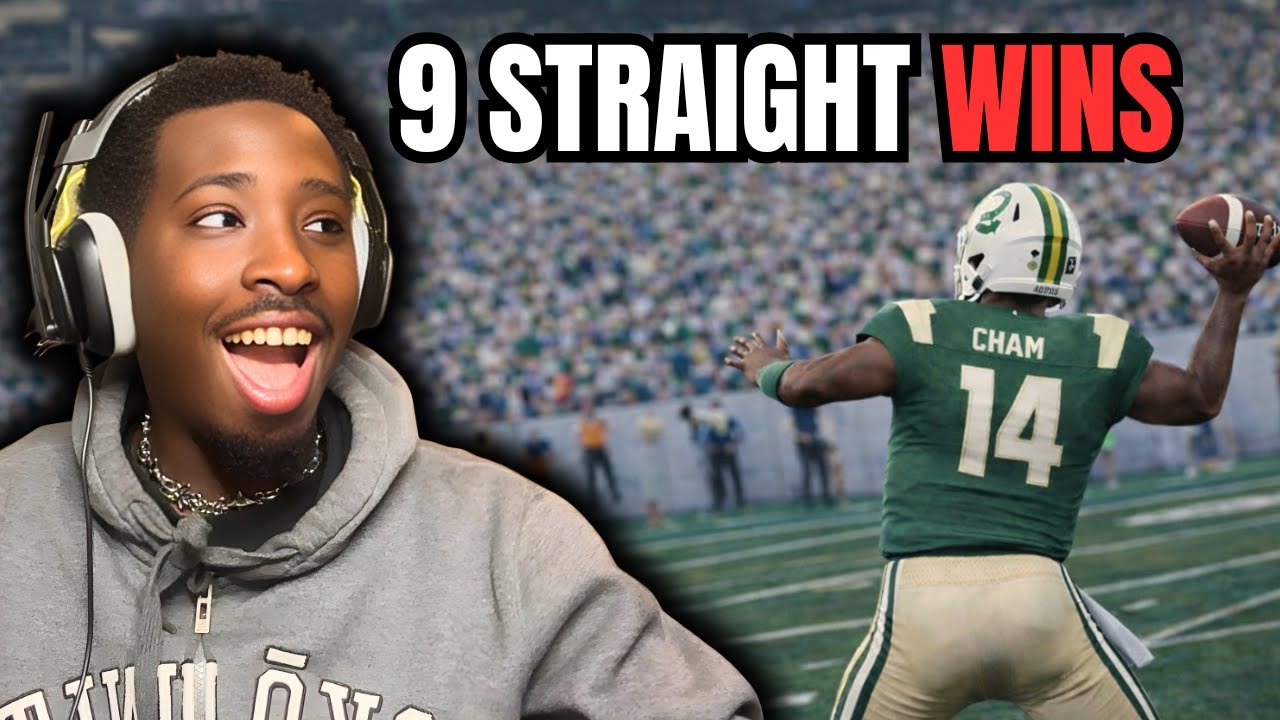9TH STRAIGHT WIN WITH UNCC… We’re UNSTOPPABLE | College Football 26