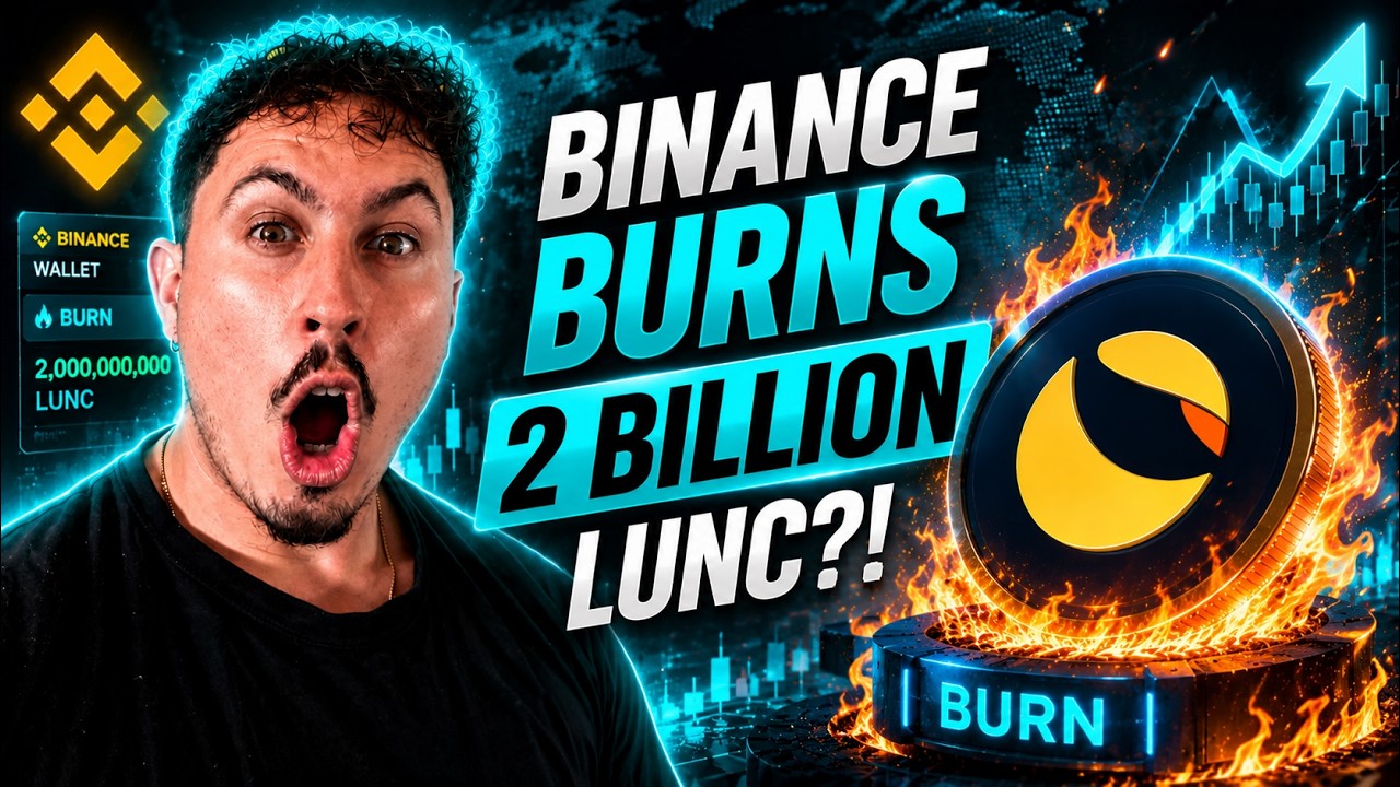 Прогноз цены криптовалюты LUNC, BINANCE сожгла 2 миллиарда Terra Classic?!