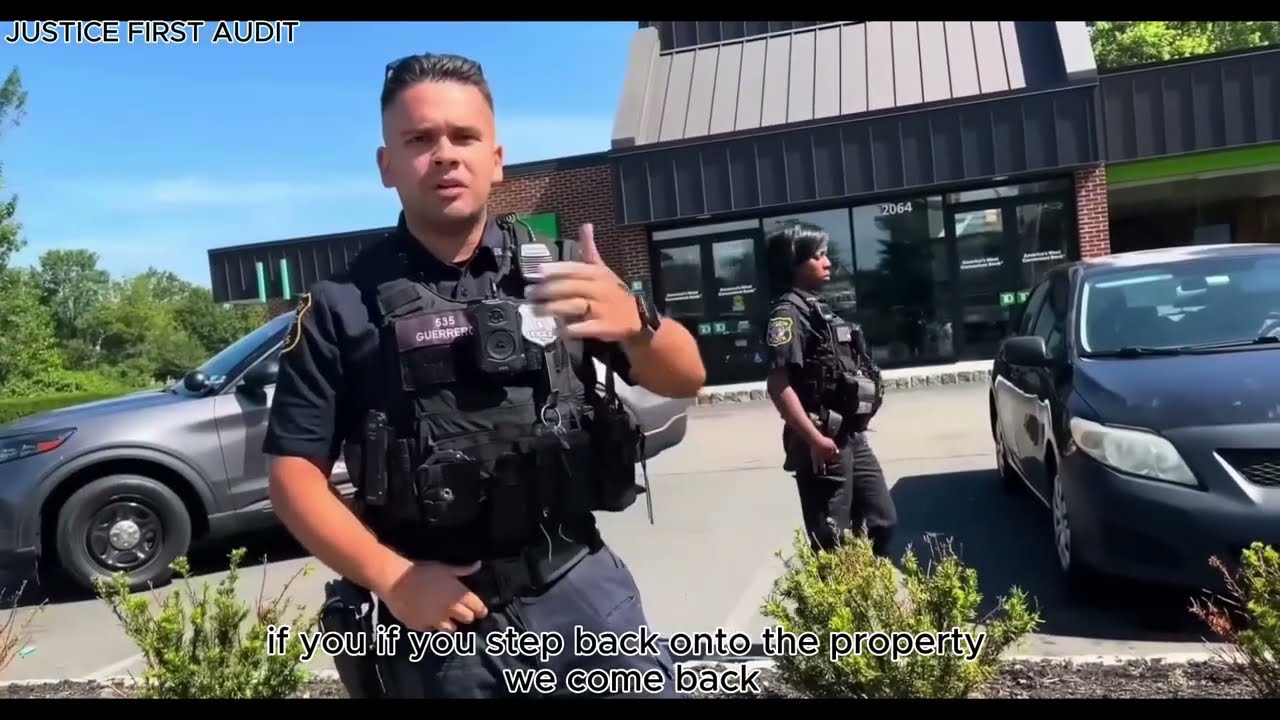 Edison Police Demand ID for Filming TD Bank in Public – Officer Claims “You Can’t Record Here”